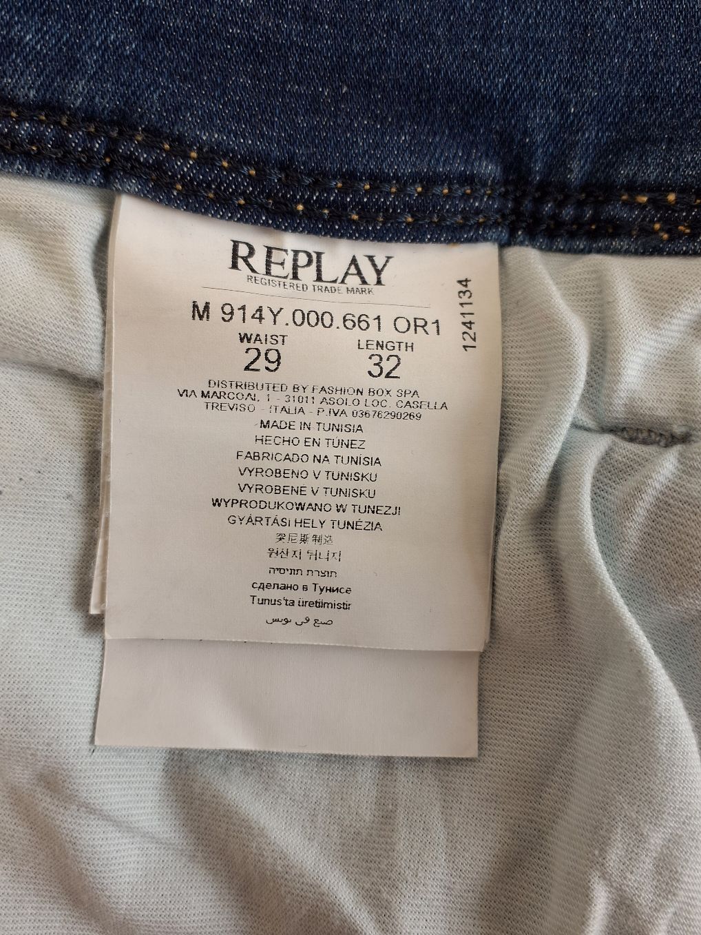 Replay Blue Jeans Bukser